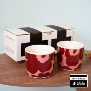 マリメッコ コーヒーカップ2個セット（ラテマグ） UNIKKO/RUBY【店頭受取も可 吹田】｜mottozutto