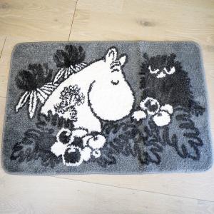 ムーミン ラグマット 花とわたし 60×90c...の詳細画像1