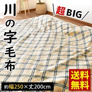 ファミリー毛布 250×200cm ワイド 毛羽アクリル100％ 川の字 ニューマイヤー掛け毛布 洗える ブランケット 4人用 暖かい