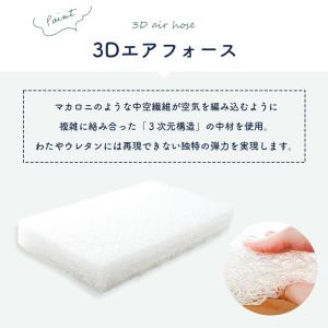 高反発マットレス シングル 3次元構造 樹脂 ...の詳細画像3