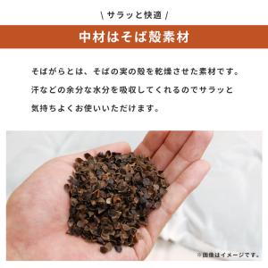 正座クッション 座布団 26×26cm そば殻...の詳細画像5