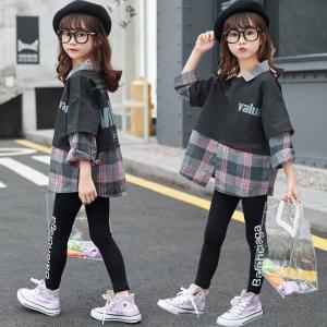 韓国子供服 キッズ セットアップ 女の子 秋服 通学着 長袖トップス 長ズボン 2点セット 小学生 中学生 子ども服 上下セット ジュニア お出かけ 可愛い 110 160cm Moulin直販 ヤフーショップ 通販 Yahoo ショッピング