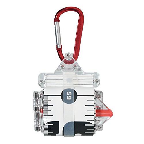 第一精工 フィッシングスケール ノギスケール65 ホワイト フィッシングメジャー フィッシュスケール...