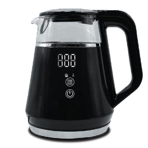 ヒロ・コーポレーション 温度調節機能付き 電気ケトル KTK-10 KTK-10 ブラック