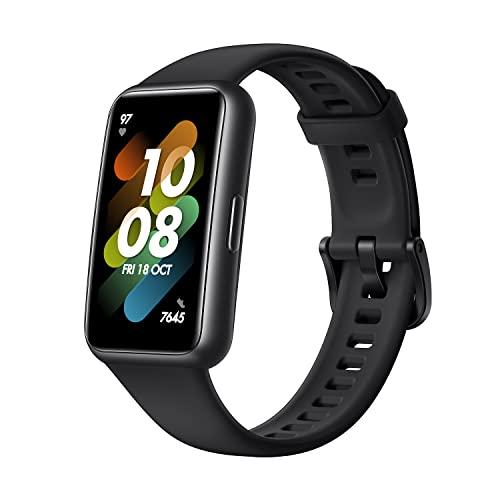 HUAWEI Band 7 スマートウォッチ フルビューディスプレイ1.47インチ 2週間持続バッテ...
