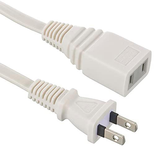 オーム電機 延長コード 屋内用 電源タップ 1個口 1m ストレートプラグ ホワイト HS-T11E...