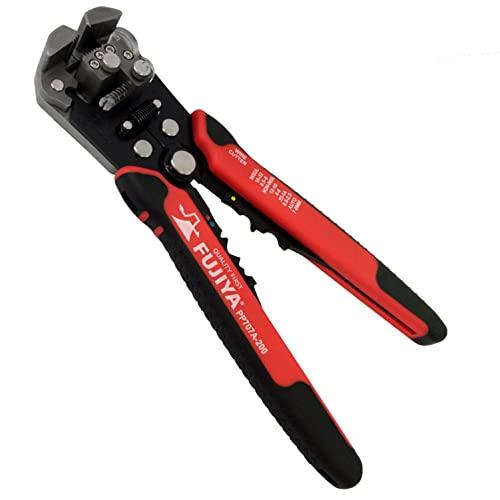 フジ矢Fujiya オートマルチストリッパワイヤーカット・ストリップ・簡易圧着機能付 ストリップ線径...