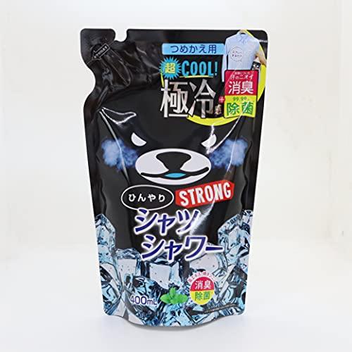 ときわ商会 ひんやりシャツシャワー ストロング つめかえ用 400ｍｌ 400ミリリットル x 1 ...