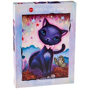 Black Puzzle 1000 Kitty. Teile