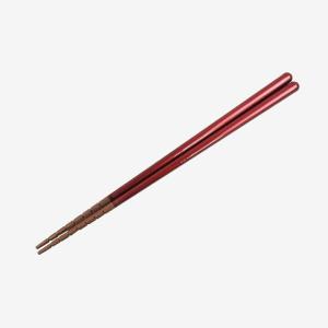 ★送料無料・代引き不可★ イシダ 究極のすべらない箸 23cm レッド 【13543】 食洗機可 天然木 日本製 インバウンド