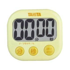 ★送料無料★代引・同梱不可★タニタ でか見えタイマー100分 イエロー TD-384-YL