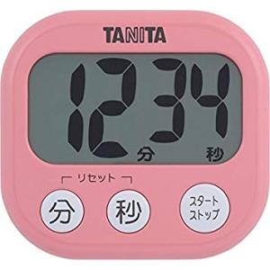 ★送料無料★代引・同梱不可★タニタ でか見えタイマー100分 フランボワーズピンク TD-384-P...