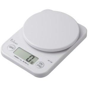 □送料無料□代引き・同梱不可◎タニタ デジタルクッキングスケール 1kg/1g ホワイト KF-10...