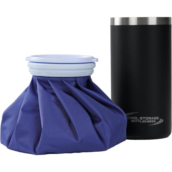 パール金属 氷嚢 氷のう アイスバッグ ホルダー ブラッククールストレージ DC-6054