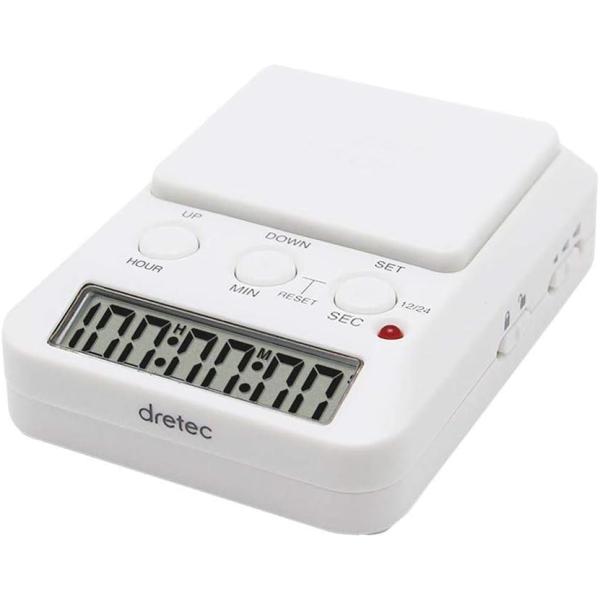 ★送料無料★代引・同梱不可★ドリテック  勉強タイマー T-580WT タイムアップ2 ホワイト