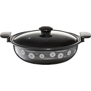 高木金属 土鍋 ホーロー IH対応 27cm あじわい鍋 平安 HA-H27N