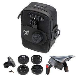[レックマウント] ライドオンサドルバッグ2 α(アルファー) モデル1 【SaddleBag2-a1】14ブランド対応モデル(テールライト固定部限定アルミAL6061CNC加工品)