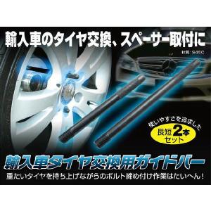 これは便利！輸入車のタイヤ交換用ガイドバー