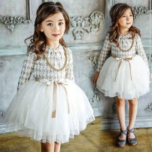 入学式 子供 ワンピース 女の子 スーツ 卒園式 ドレス フォーマル 女児 子供服 ジュニア 冬 長袖 入園式 卒業式 発表会 結婚式 110 120 130 140 150