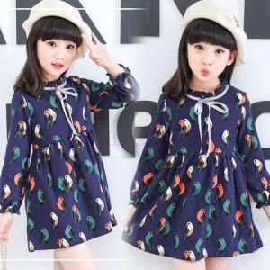 鳥柄 ワンピース ワンピース チュニック 女の子用 の商品一覧 子ども服 子ども服 シューズ ベビー キッズ マタニティ 通販 Yahoo ショッピング