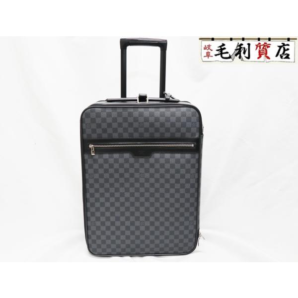 ルイヴィトン LOUIS VUITTON ペガス55 N23299 ダミエグラフィット キャリーケー...