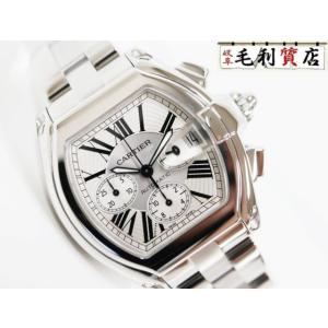 カルティエ Cartier ロードスター クロノグラフ W62019X6 ステンレス 自動巻き メン...