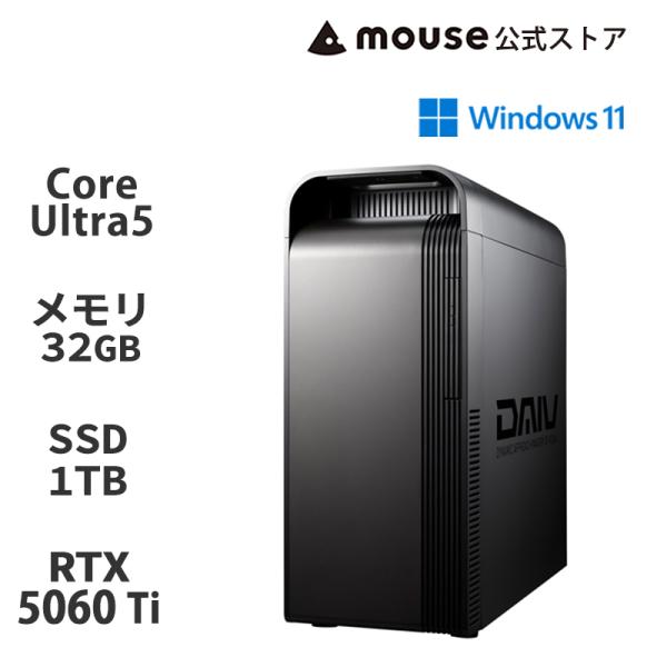 クリエイターPC デスクトップ 新品 WPS Office搭載 DAIV FX-I5G6A（NVID...