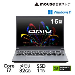DAIV Z6-I7G60SR-A クリエイターPC 16型 WQXGA液晶 Core i7 DAIV Z6-I7G60SR-A クリエイターPC 16型 WQXGA液晶 Core i7