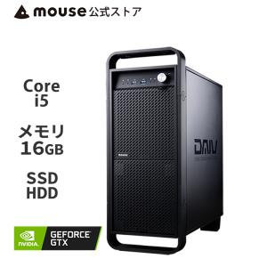 【P10倍】DAIV Z3-MA [ Windows 11 ] デスクトップ パソコン Core i5-12400 16GB メモリ 512GB M.2 SSD 1TB HDD GeForce GTX 1650 グラフィックス PC 新品