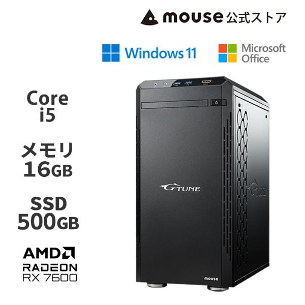 G-Tune DG-I5A60 ゲーミングPC デスクトップ パソコン Core i5-14400F...