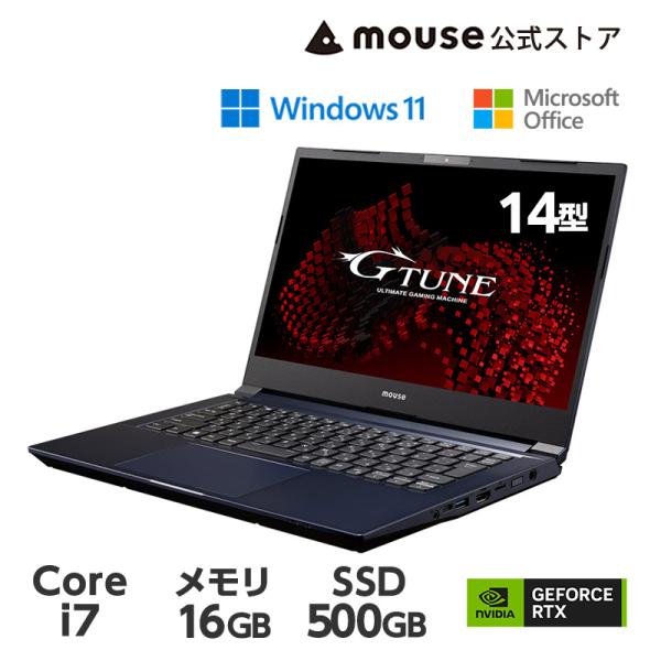 ノートパソコン G-Tune E4-I7G60DB-B ゲーミングPC 14型 フルHD  Core...