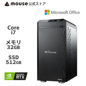 G-Tune HM-B-MA-AB [ Windows 11] ゲーミングPC デスクトップ パソコン Core i7-11700F 32GB メモリ 512GB M.2 SSD RTX 3060 Office付き