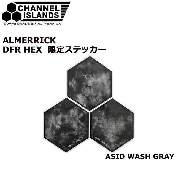ステッカー ALMERRICK アルメリック DFR HEX ASID WASH GRAY 限定 サ...