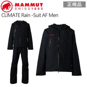 マムート MAMMUT CLIMATE Rain -Suit AF Men black-black｜move-select