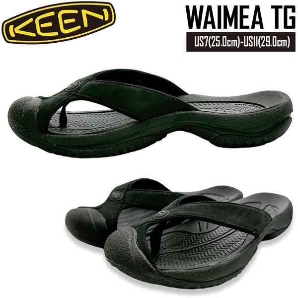 サンダル キーン KEEN WAIMEA TG BLACK/BLACK ワイメア トゥ・プロテクショ...