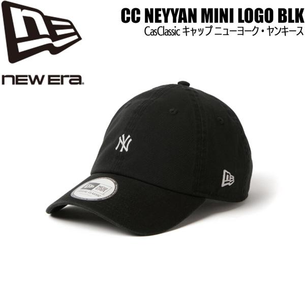 ニューエラ CasClassic キャップ NEW ERA ニューヨーク・ヤンキース ミニロゴ ブラ...