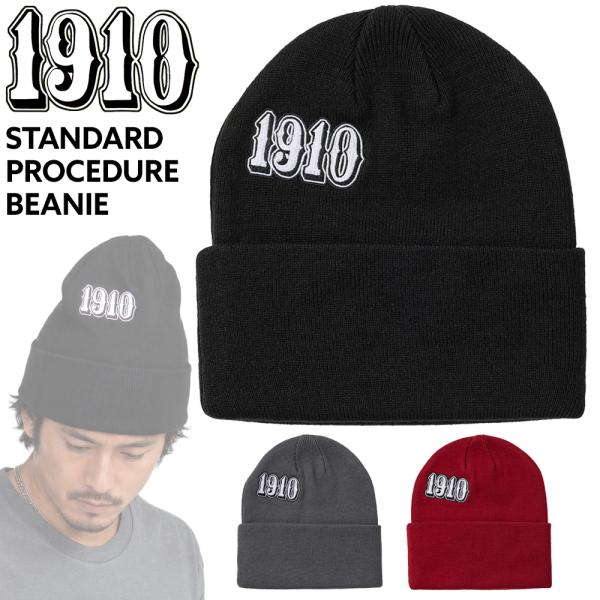 1910 ナインティーンテン STANDARD PROCEDURE BEANIE スタンダードプロシ...