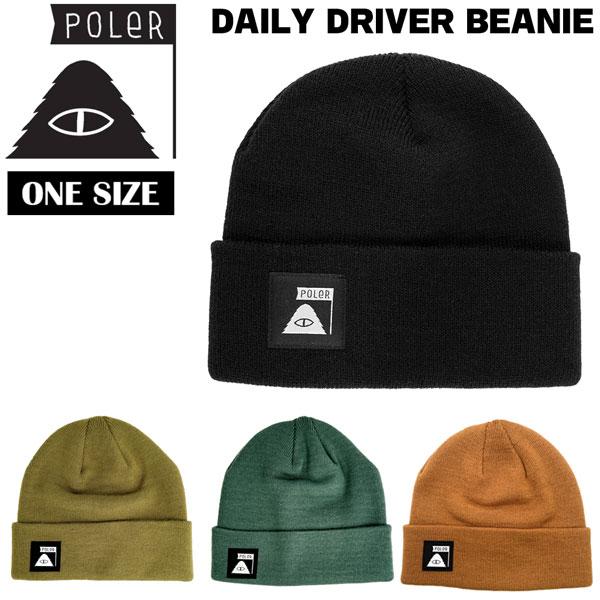 値下げ  ファッション トレンド POLER ポーラー DAILY DRIVER BEANIE デイ...