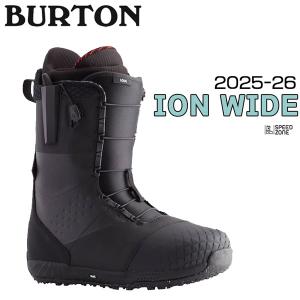 BURTON バートン ION BOA アイオンボア ブラック 26センチ BURTON バートン ION BOA アイオンボア 23-24 2024 スノーボード
