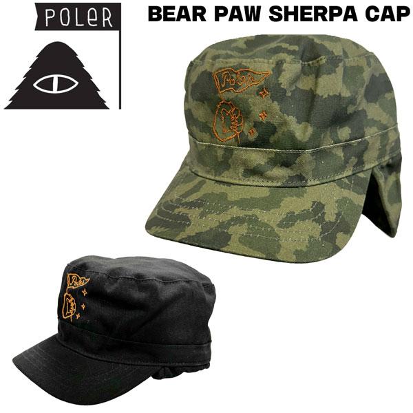 値下げ  ファッション トレンド POLER ポーラー BEAR PAW SHERPA CAP ベア...