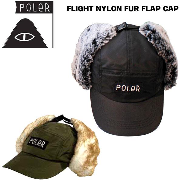 ファッション トレンド 23FW POLER ポーラー FLIGHT NYLON FUR FLAP ...