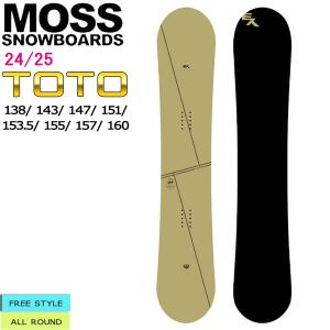 モス（MOSS） MOSS snowboards モススノーボード TOTO BLACK SF 151