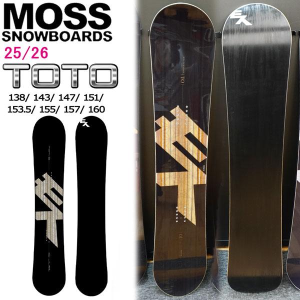 25-26 モス トト MOSS TOTO スノーボード 板 25-26-BO-MOB