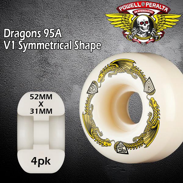 ウィール パウエルペラルタ POWELL PERALTA DRAGON FORMULA 52 x 3...