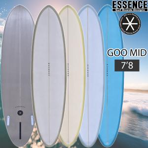 エッセンス サーフボード ESSENCE GOO MID 7’8 EPS グーミッド シングルフィン+スタビライザーFuturesタイプ フィン 3枚付き｜move-select