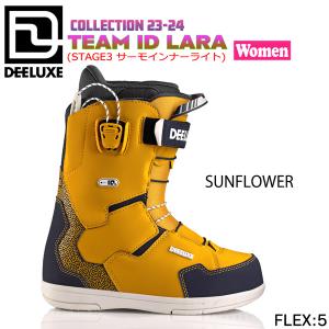スノーボード ブーツ 靴 23-24 DEELUXE ディーラックス TEAM ID LARA チームアイディララ 23-24-BT-DEE｜move-select
