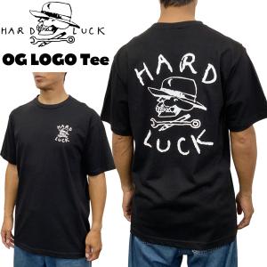 Tシャツ ハードラック HARD LUCK OG LOGO S/S TEE BLACK メール便配送｜move-select
