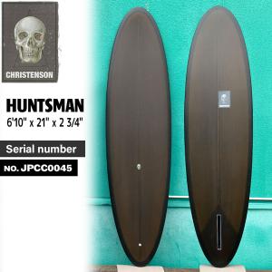 クリステンソン ハンツマン Christenson Hunts Man 6’10” Root Beer Tint Sand Finish PU サーフボード ミッドレングス｜move-select