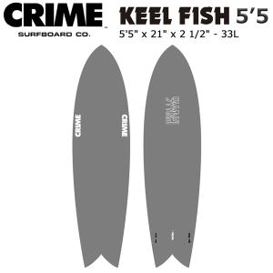 サーフボード ミッドレングス CRIME KEEL FISH 7`0 AGED