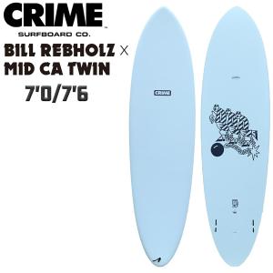サーフボード ソフトボード クライム 24 CRIME MID CA TWIN BILL REBHOLZ BLUEGREY FCS2 FINBOX ミッドツイン ツインフィン｜move-select